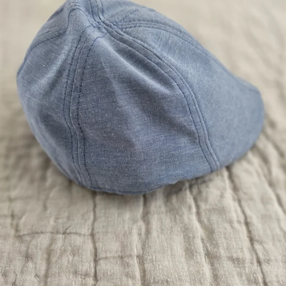 Men's Heather Blue Cotton-Blend Cap - Unbranded - Picture 3 of 4